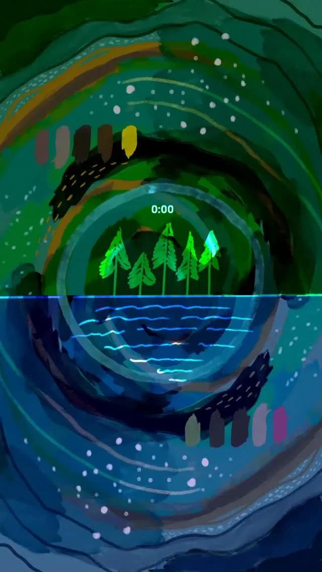 Take 30 Seconds: Choose Forest or Lake Calm