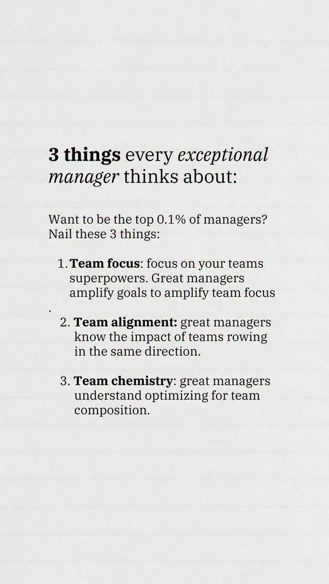 Elite Managers Win by Mastering the Basics