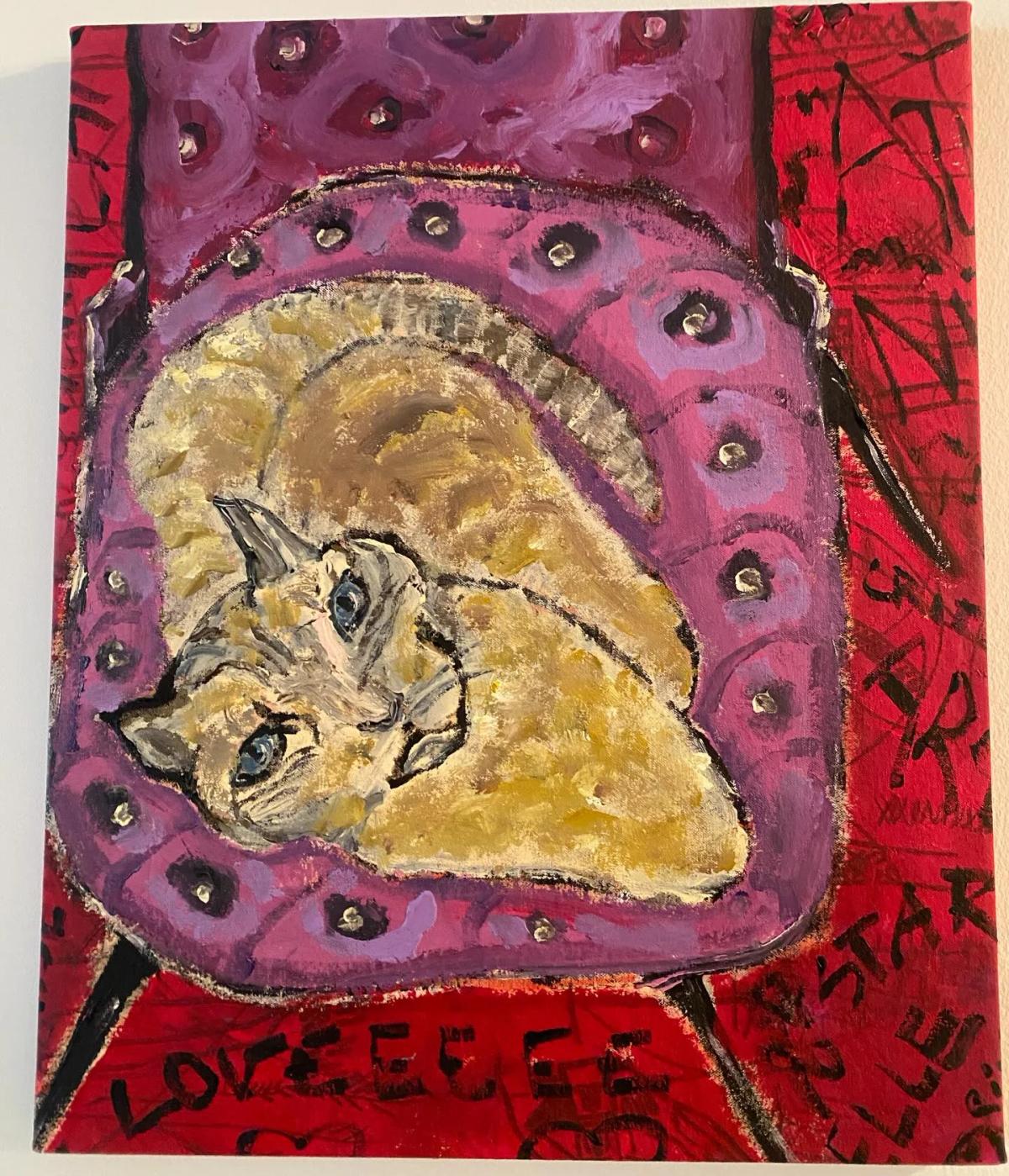 New Bodhisattva Elle Painting Debuts at James Barron Art