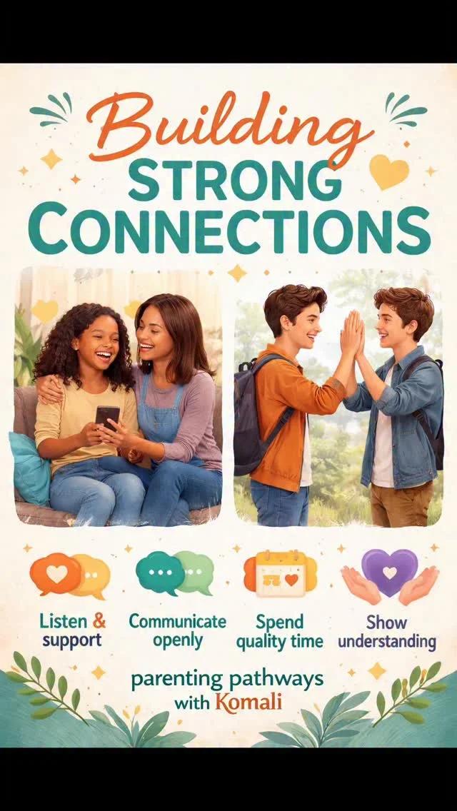 Listening and Time Build Lifelong Parent‑Teen Bonds