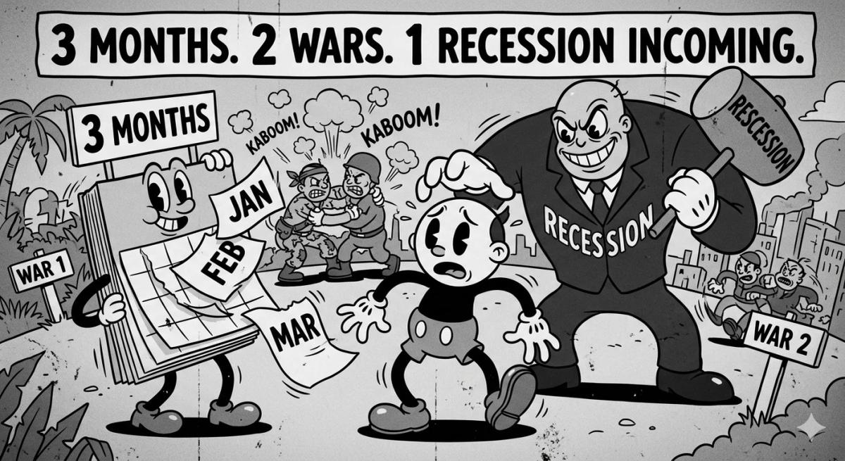 Trump’s Iran War Sparks Oil Crisis and Recession