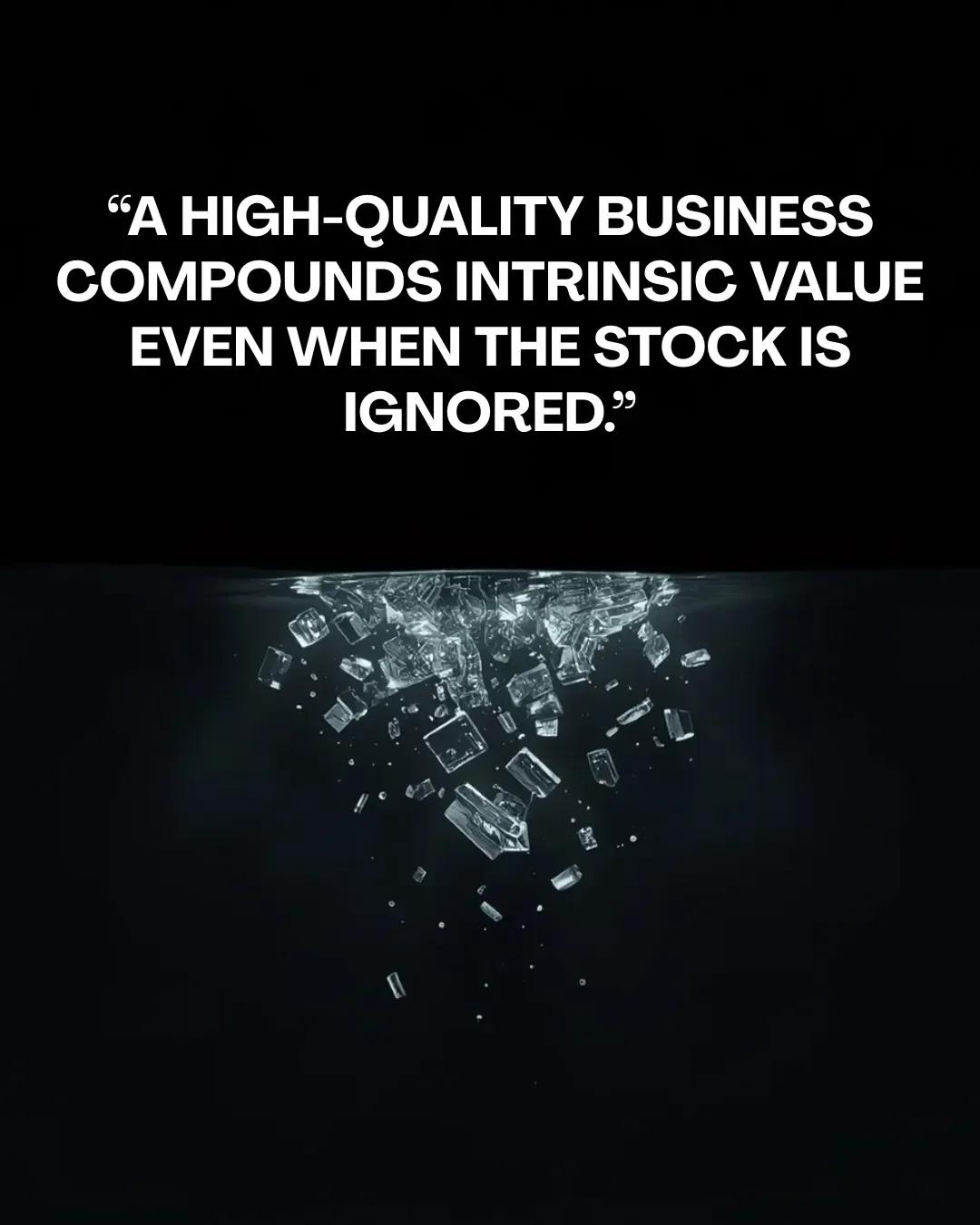 Quality Businesses Create Value Even without Market Hype