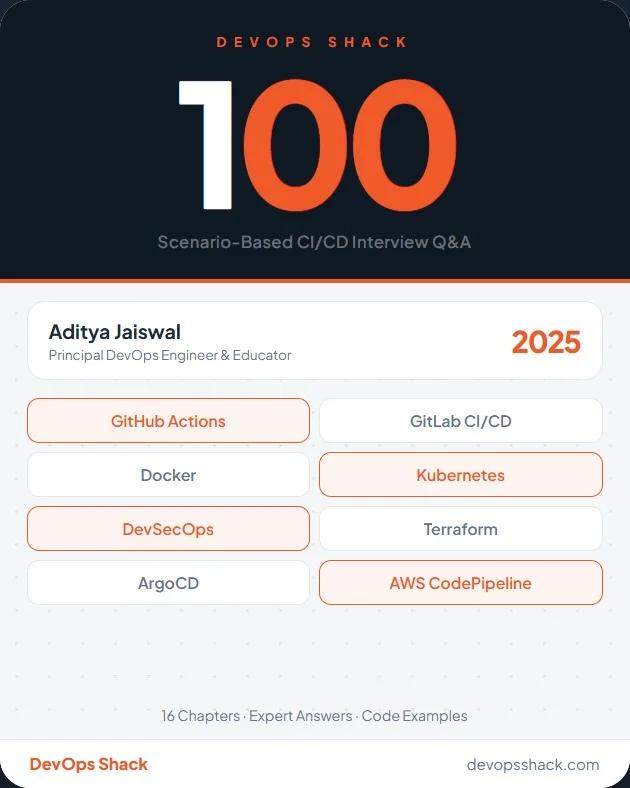 Scenario-Based DevOps CI/CD Q&A – DM for Details