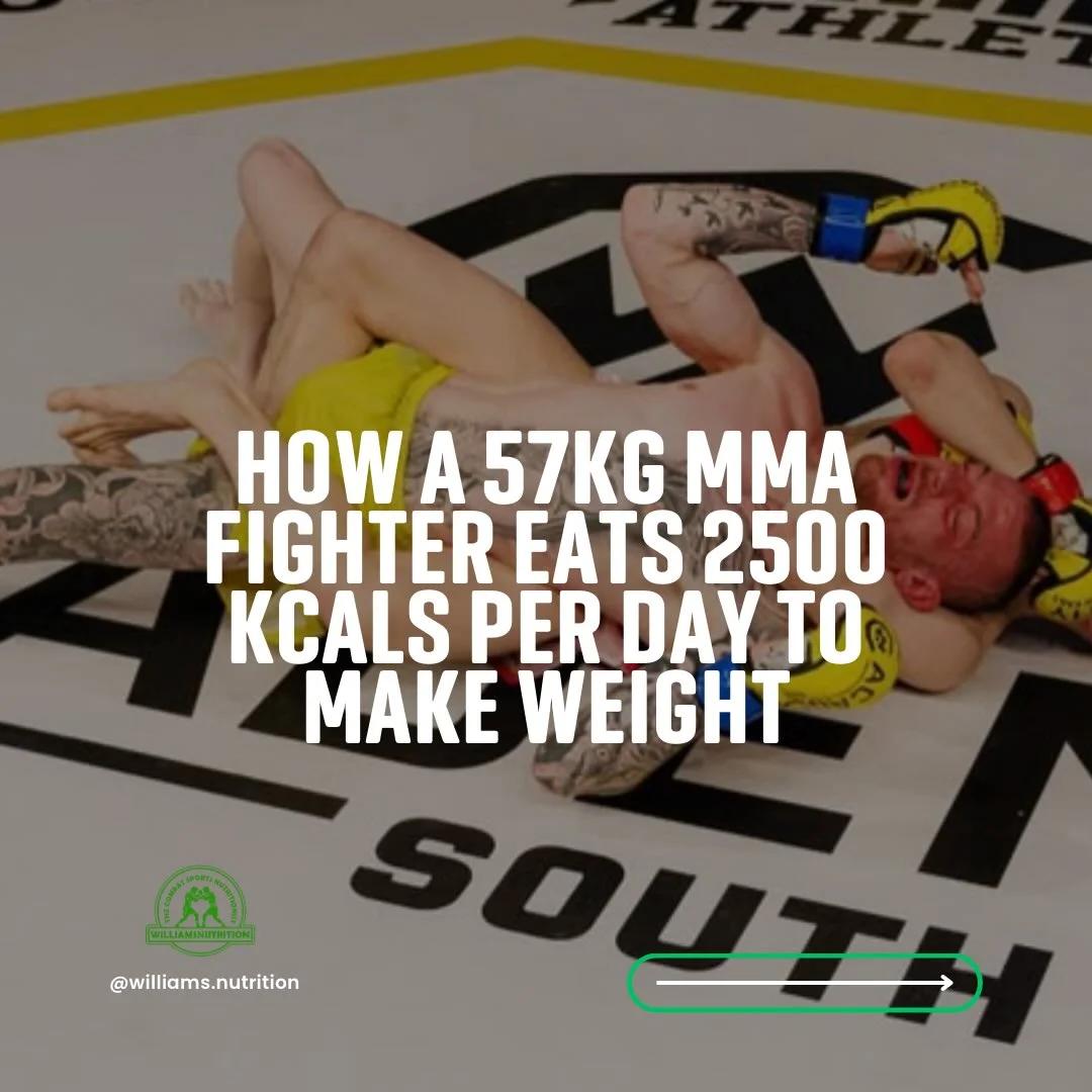 Eat Big to Cut Weight and Keep Power