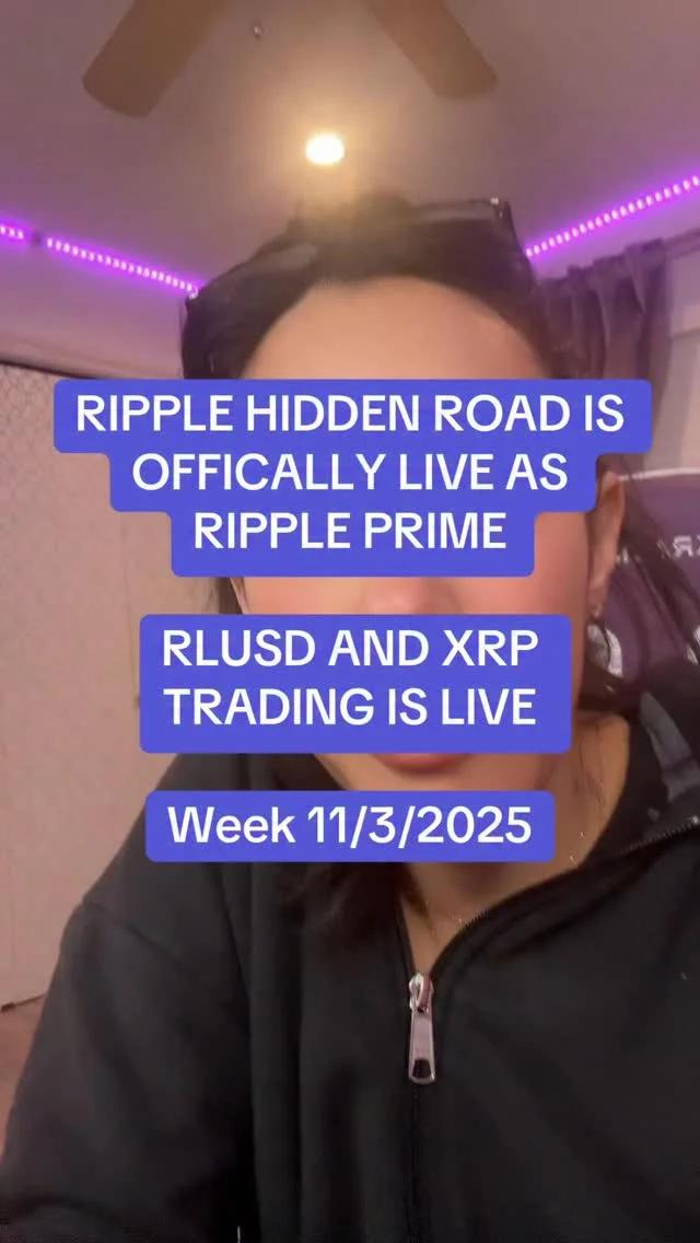 Ripple Prime Launches; RLUSD and XRP Trading Go Live