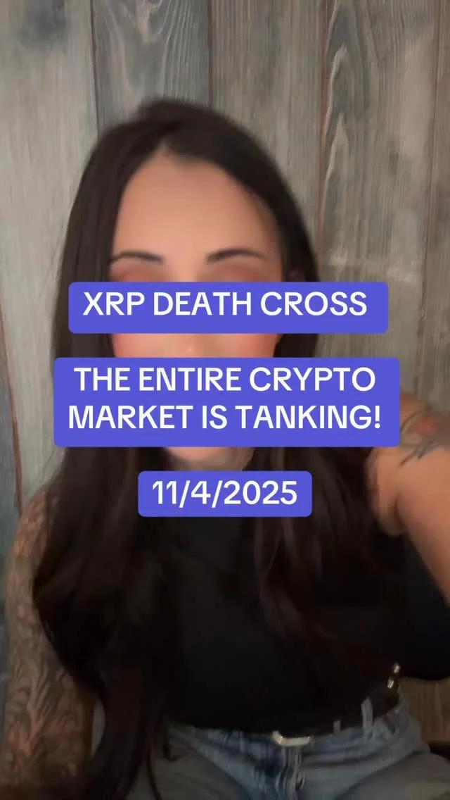 XRP Death Cross Triggers Market-Wide Crypto Crash