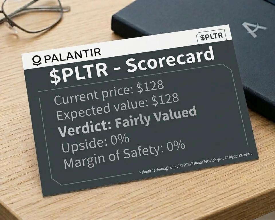 PLTR Overvalued: True Worth $128, Watchlist Only