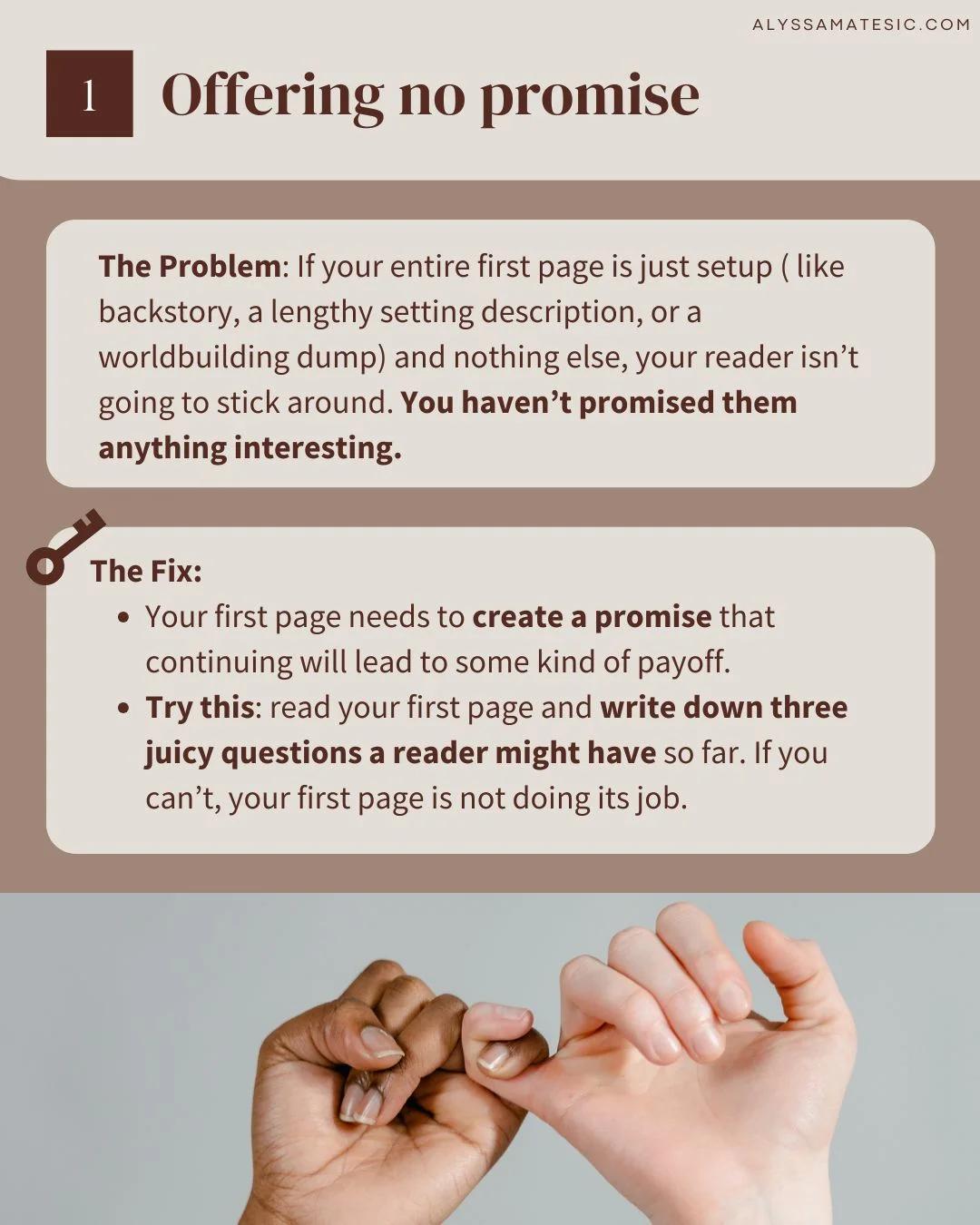 7 First‑Page Errors That Kill Your Book