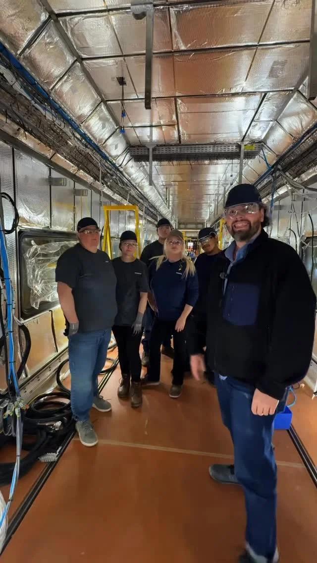 Lexington Workers Build America's Future Train Infrastructure