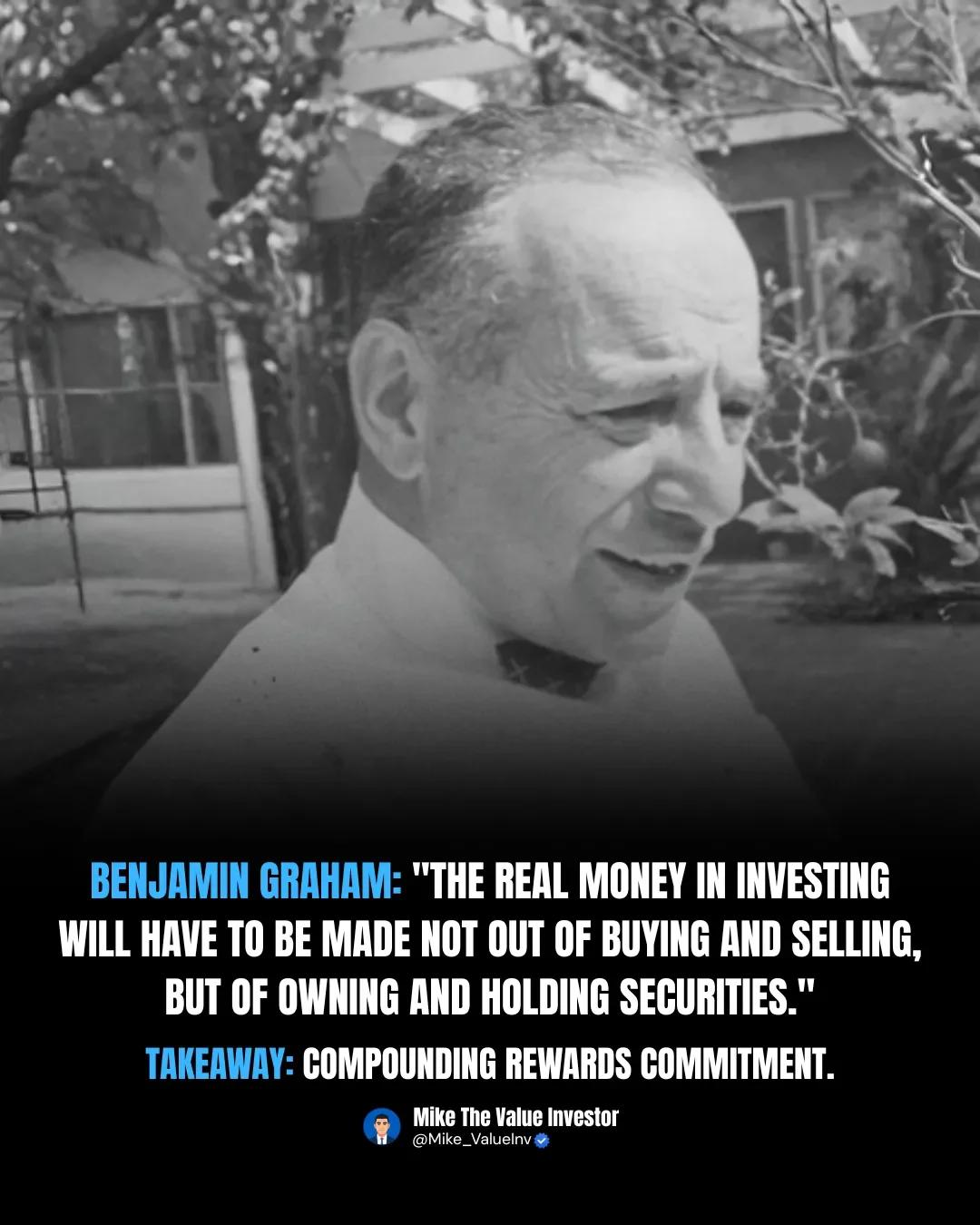 Holding, Not Trading, Generates Real Investment Returns