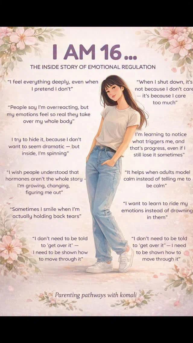 Listen, Don't Correct: Teens Feel Deeply, Not Overreact