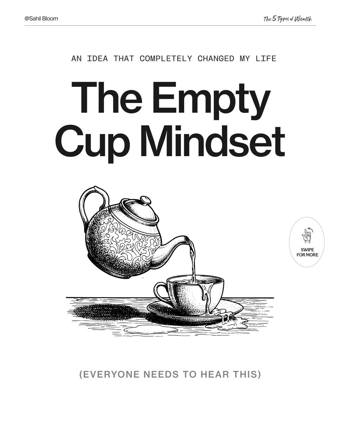 Intelligence Shows When You Embrace an Empty Cup Mindset
