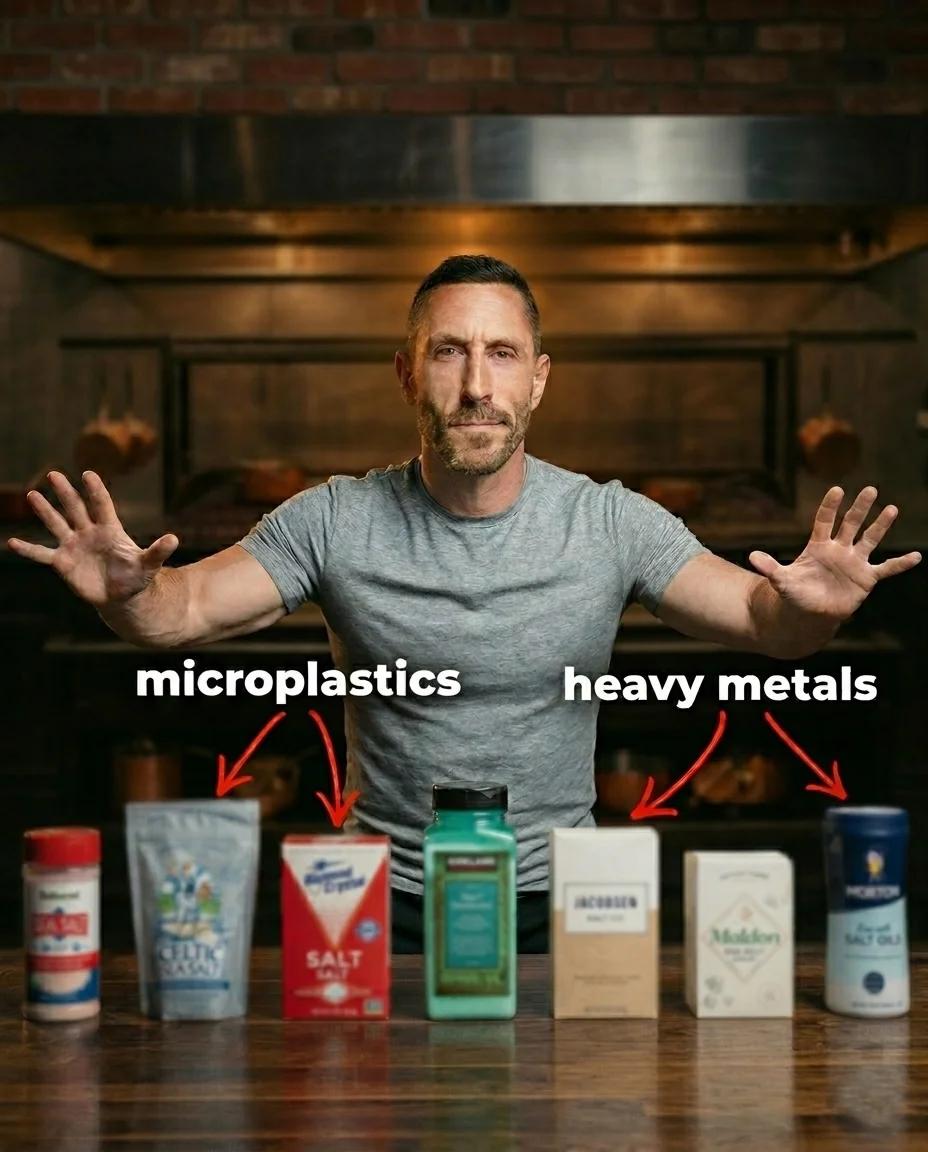 Common Table Salts Laced with Microplastics and Heavy Metals
