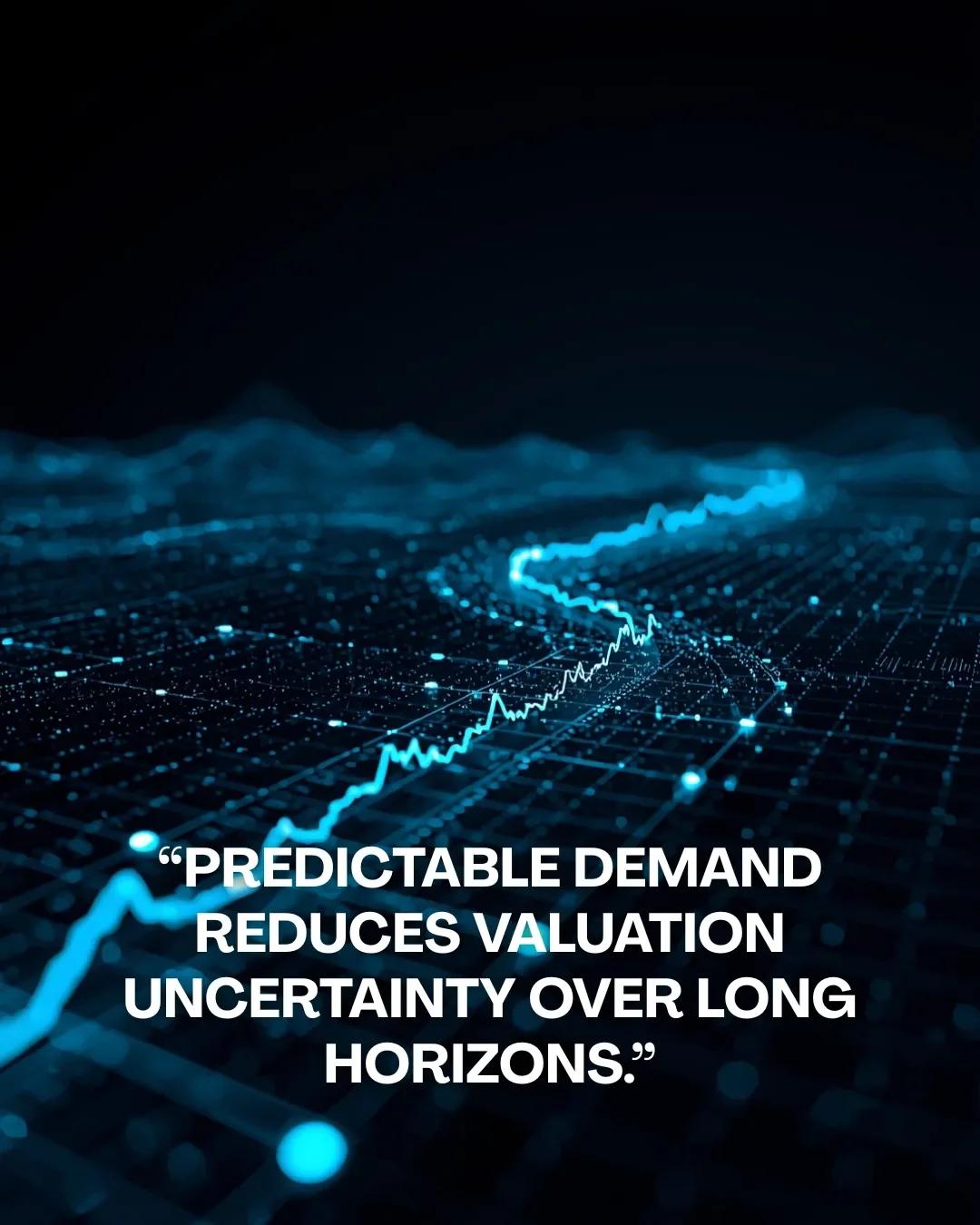 Predictable Demand Cuts Valuation Uncertainty, Boosts Returns