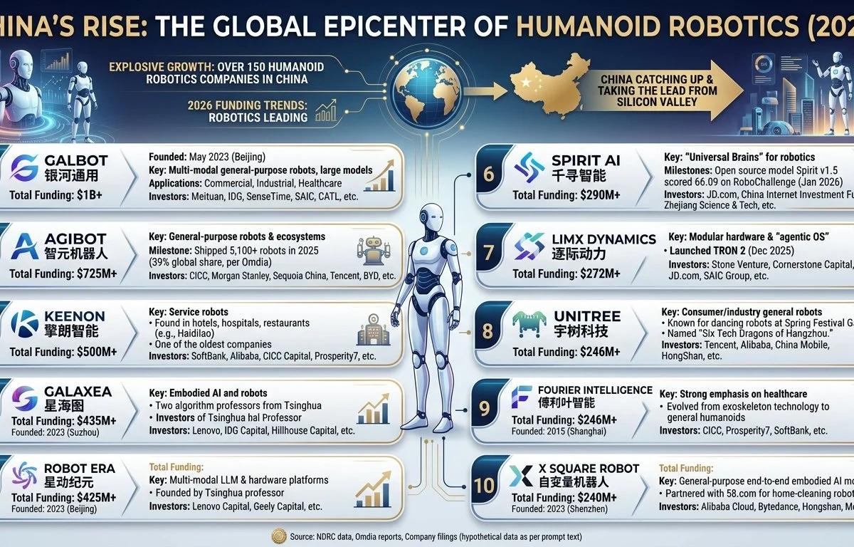 China Leads Humanoid Robot Race; Standard Model at Stake