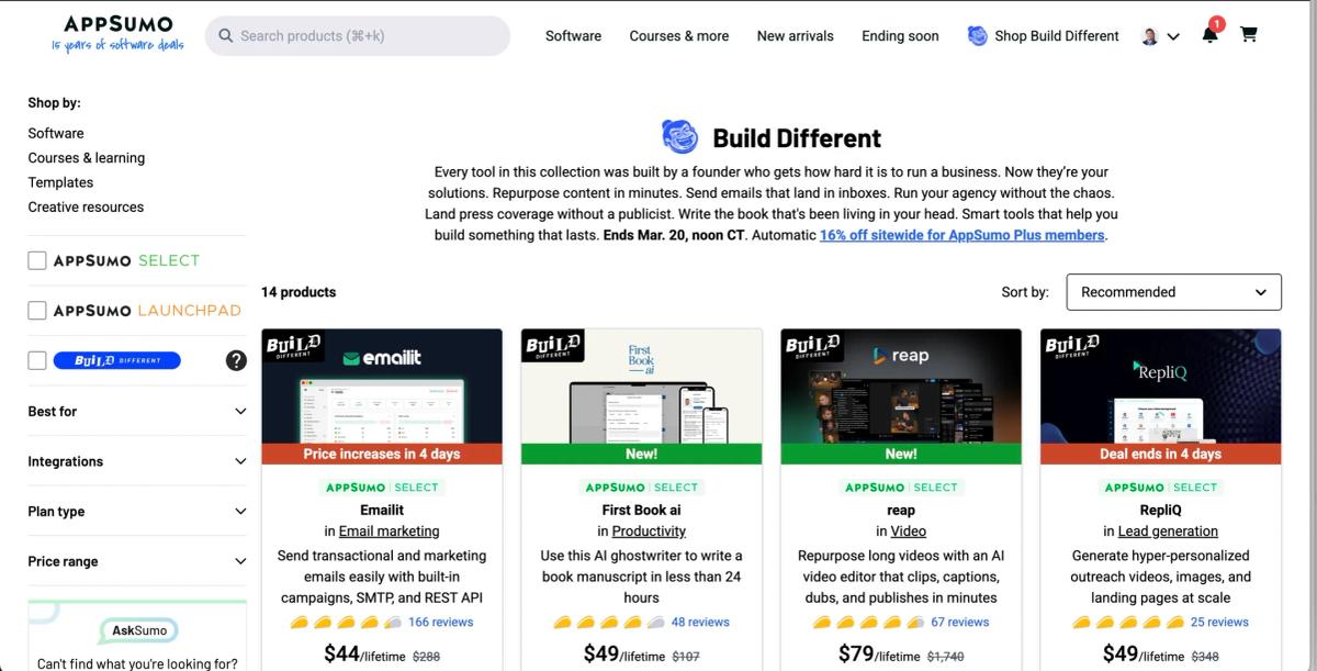 14 Lifetime Deal Tools for Marketers—