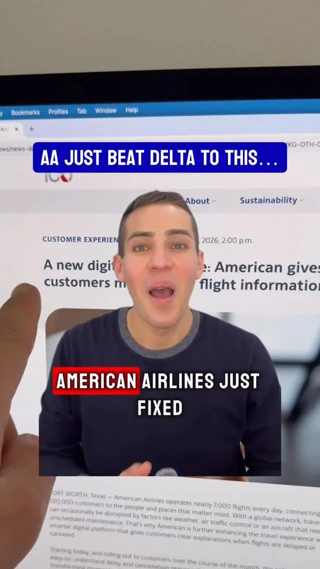 American Airlines Improves but Still Hides Delay Reasons