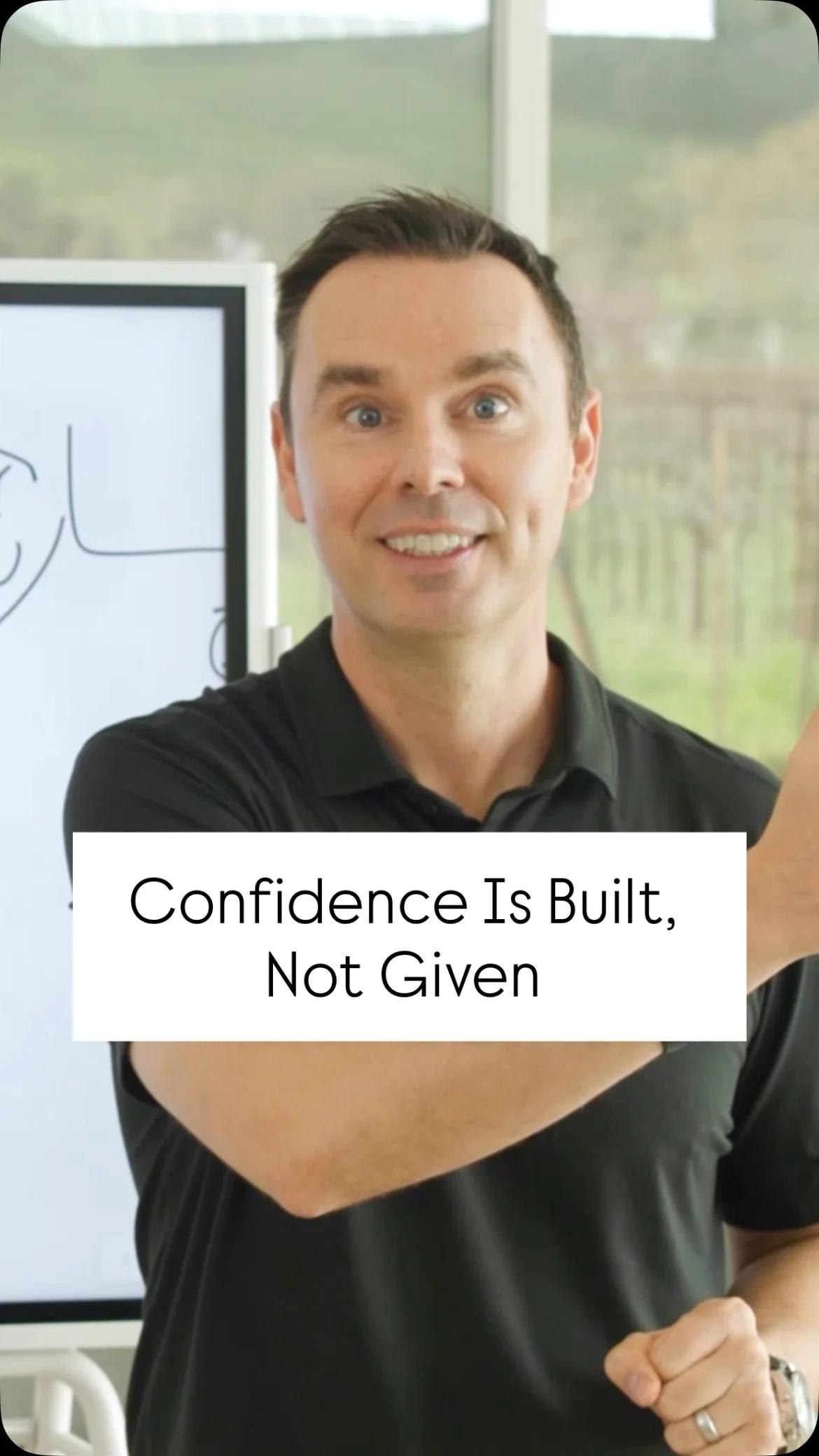 Confidence Grows by Completing Challenges, Not Avoiding Them
