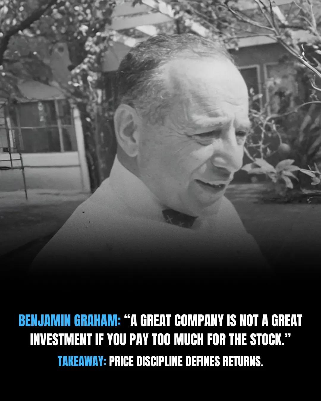 Buy Great Businesses Only at Suitable Prices