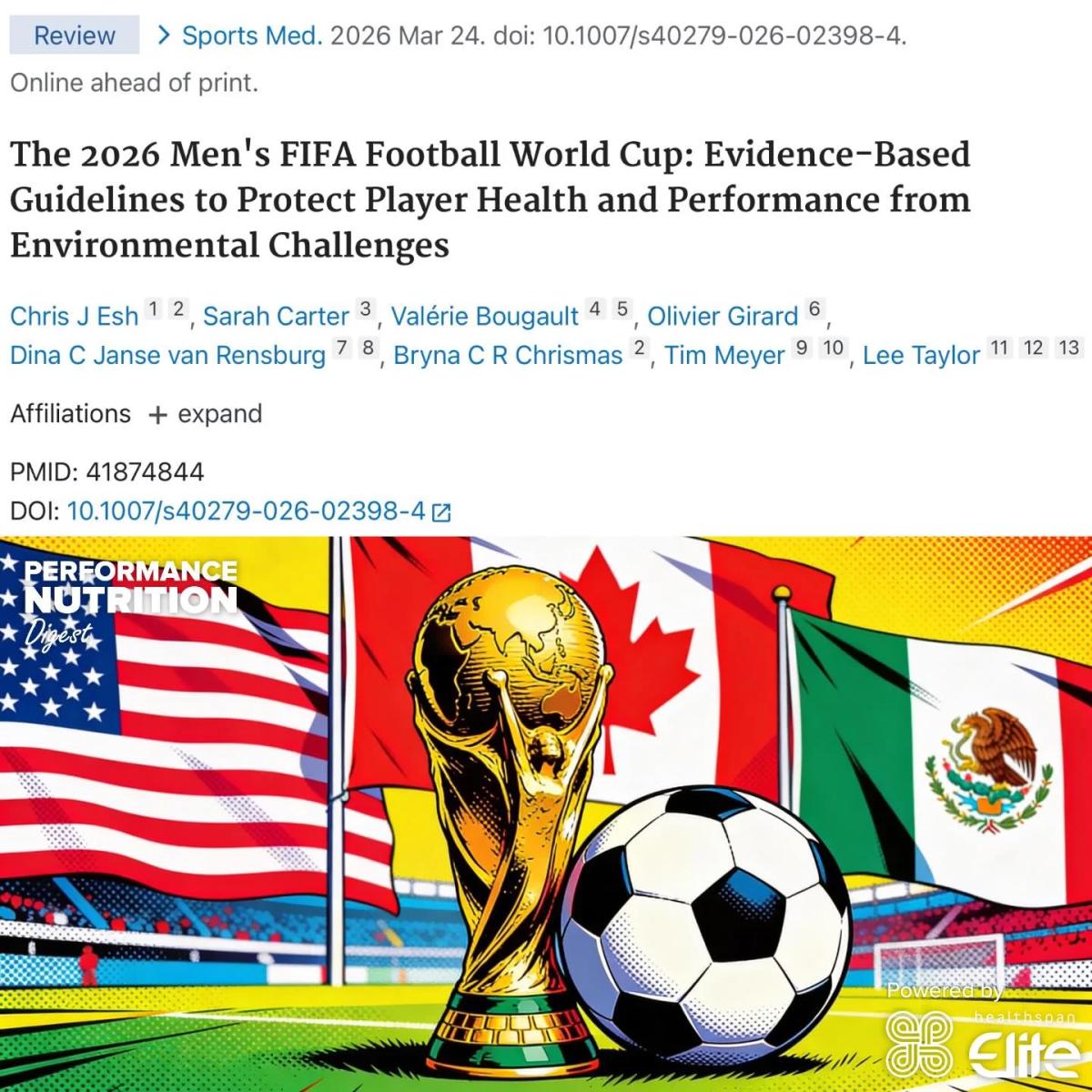 Managing Heat, Altitude, and Pollution for World Cup Performance