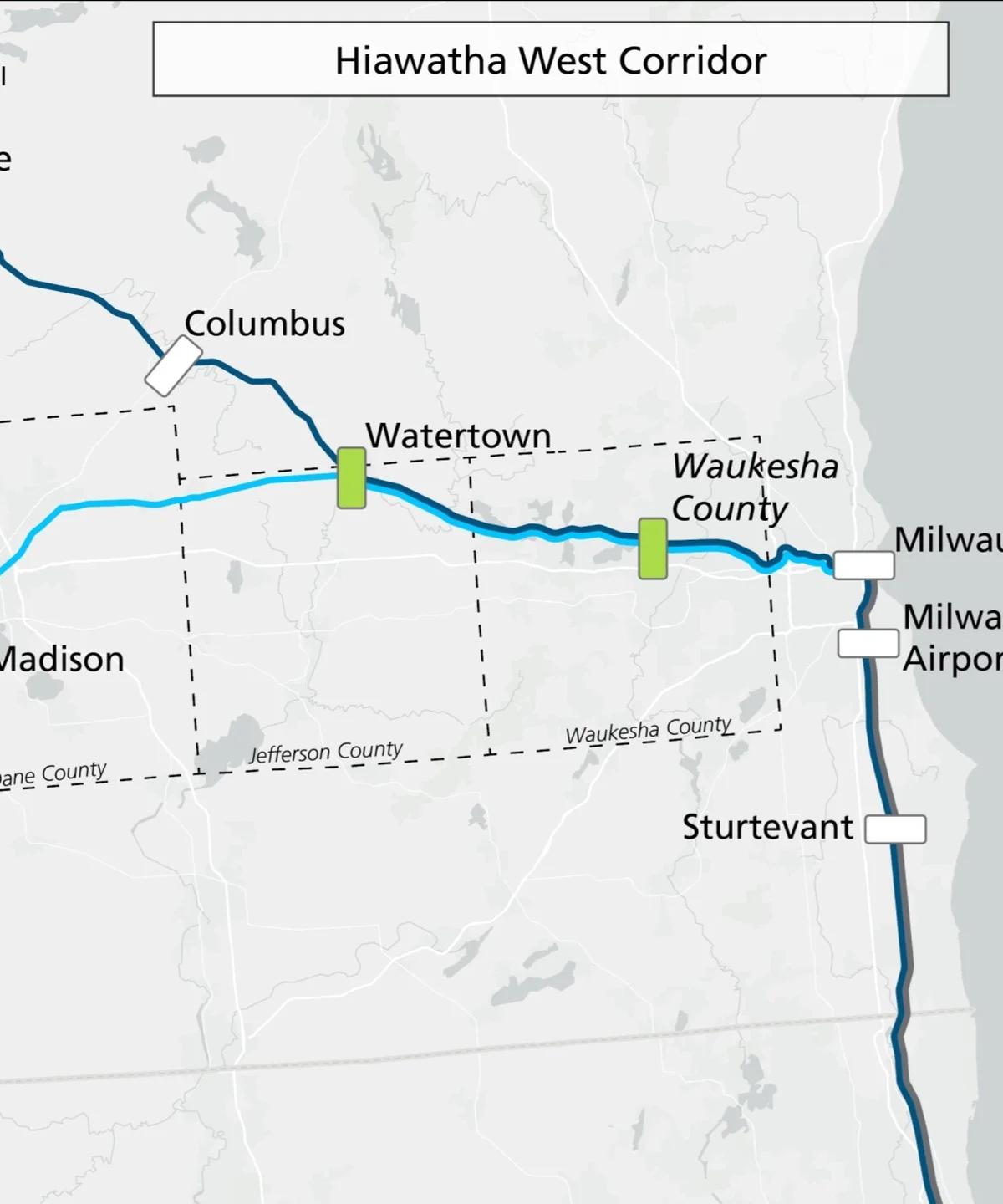 Madison‑Milwaukee Rail Link: Hiawatha West Essential