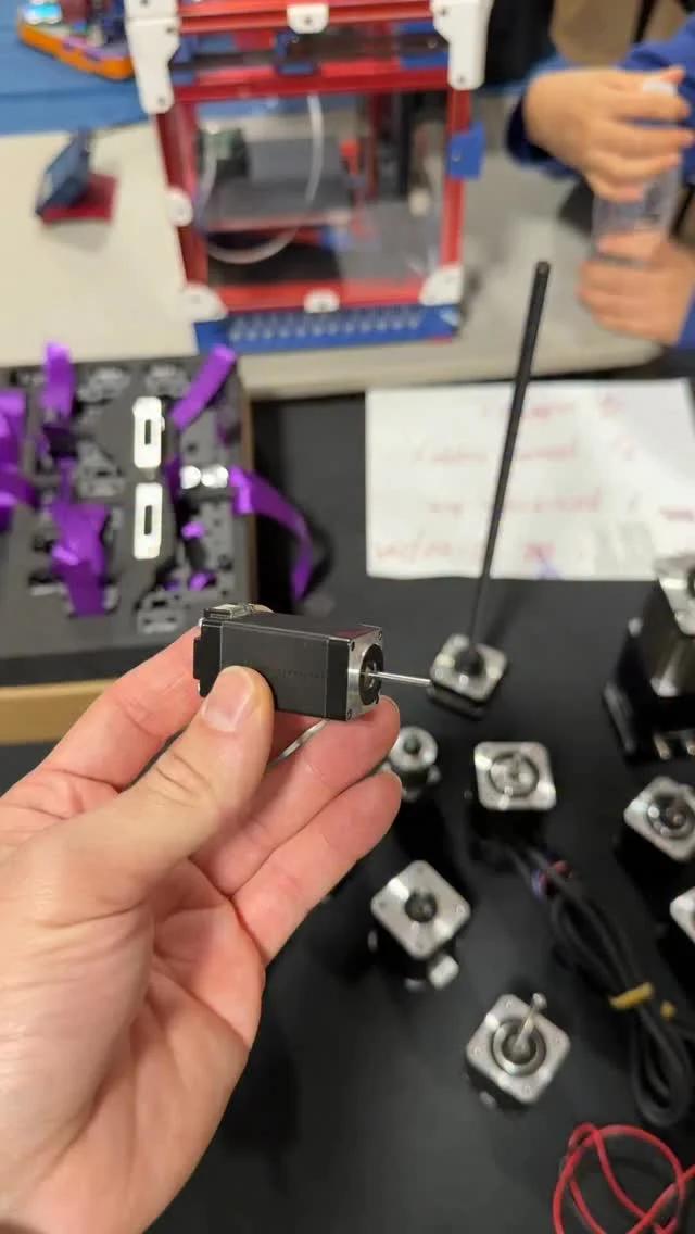 Cute Stepper Motor Dazzles at Rocky Mountain RepRap Festival