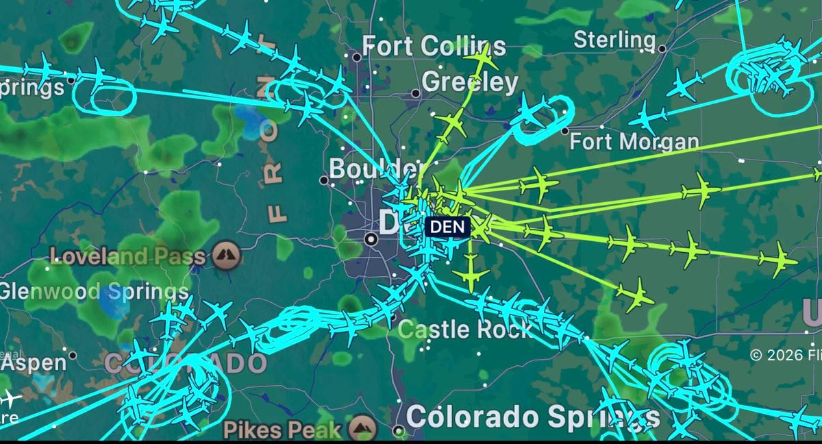 Denver Airport Swamped: Extra Laps and Diversions