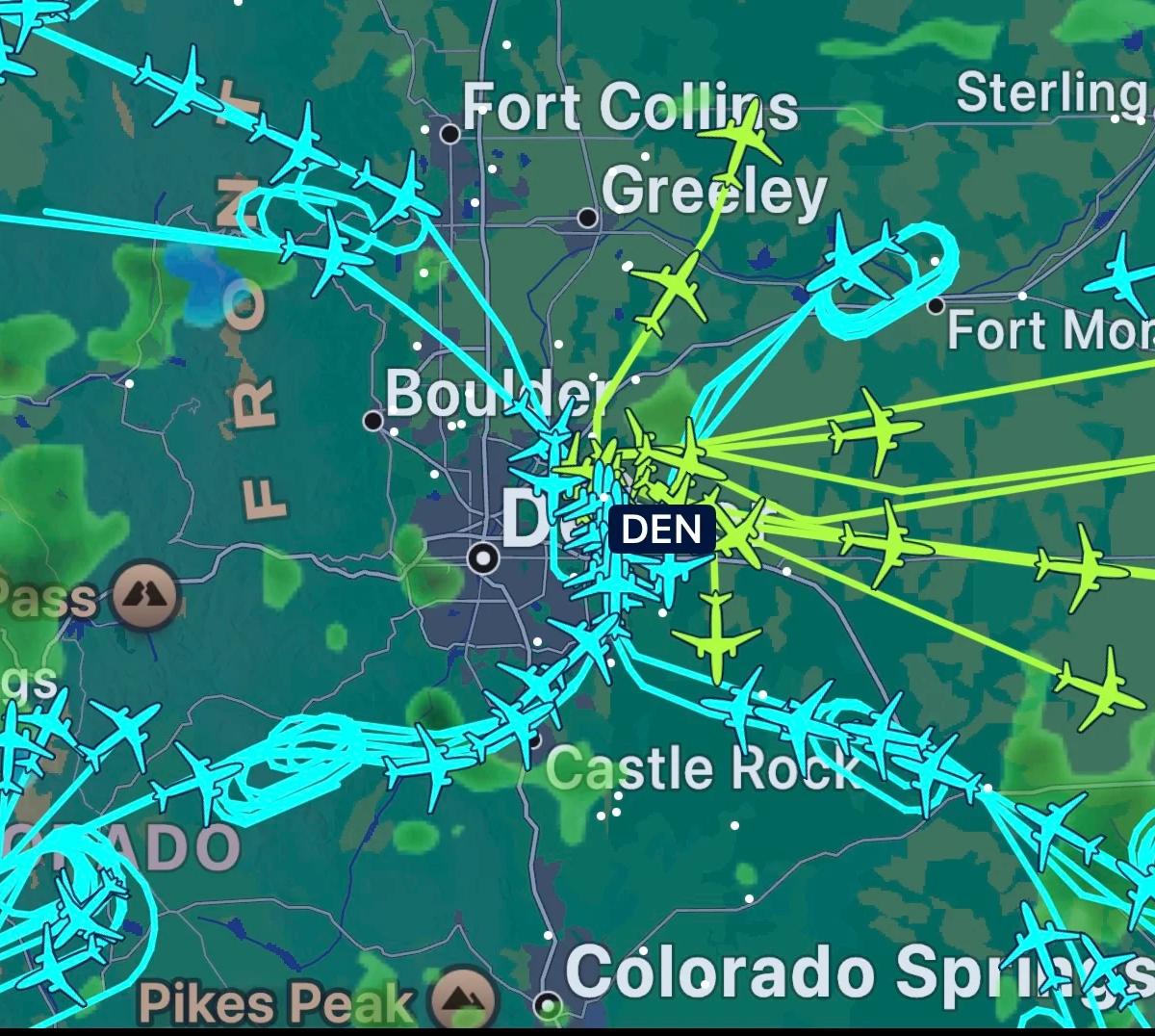 Denver Airport Swamped: Extra Laps and Diversions