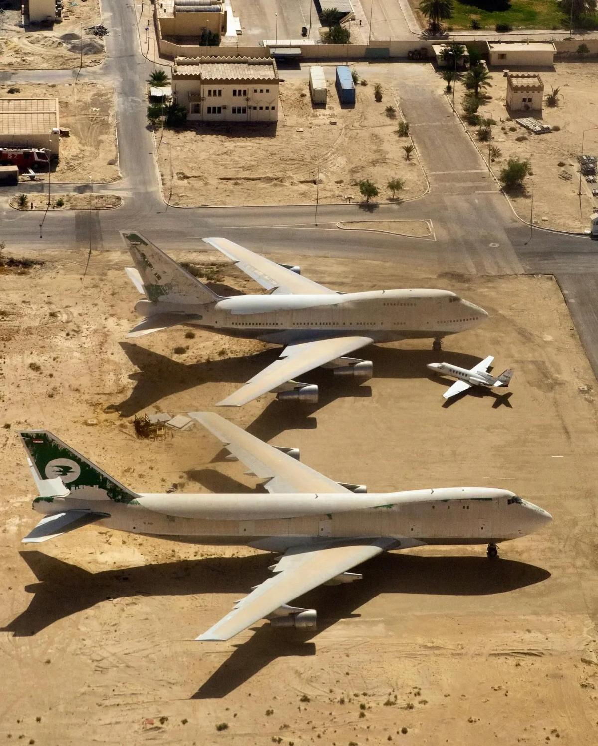 Saddam’s Abandoned 747s Linger as Desert Ghost Fleet