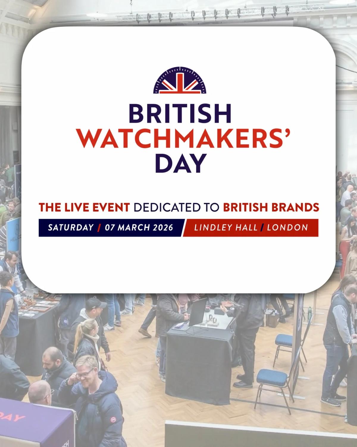 Only a Few Tickets Remain for British Watchmakers Day