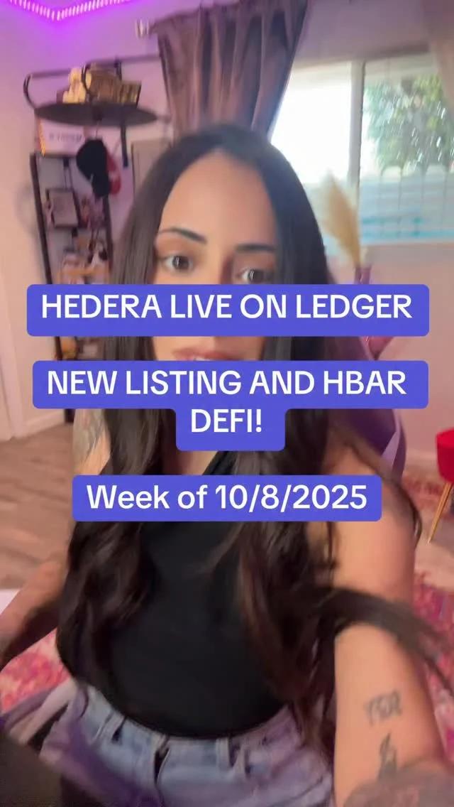Hedera Goes Live on Ledger with New DeFi Listing