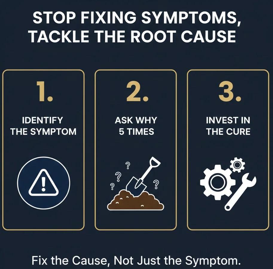 Fix the Root, Not Just the Symptom