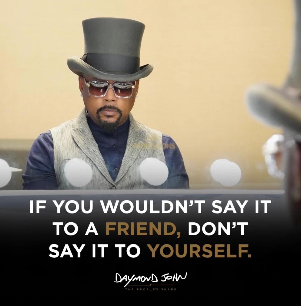 Speak to Yourself Like You Speak to Friends