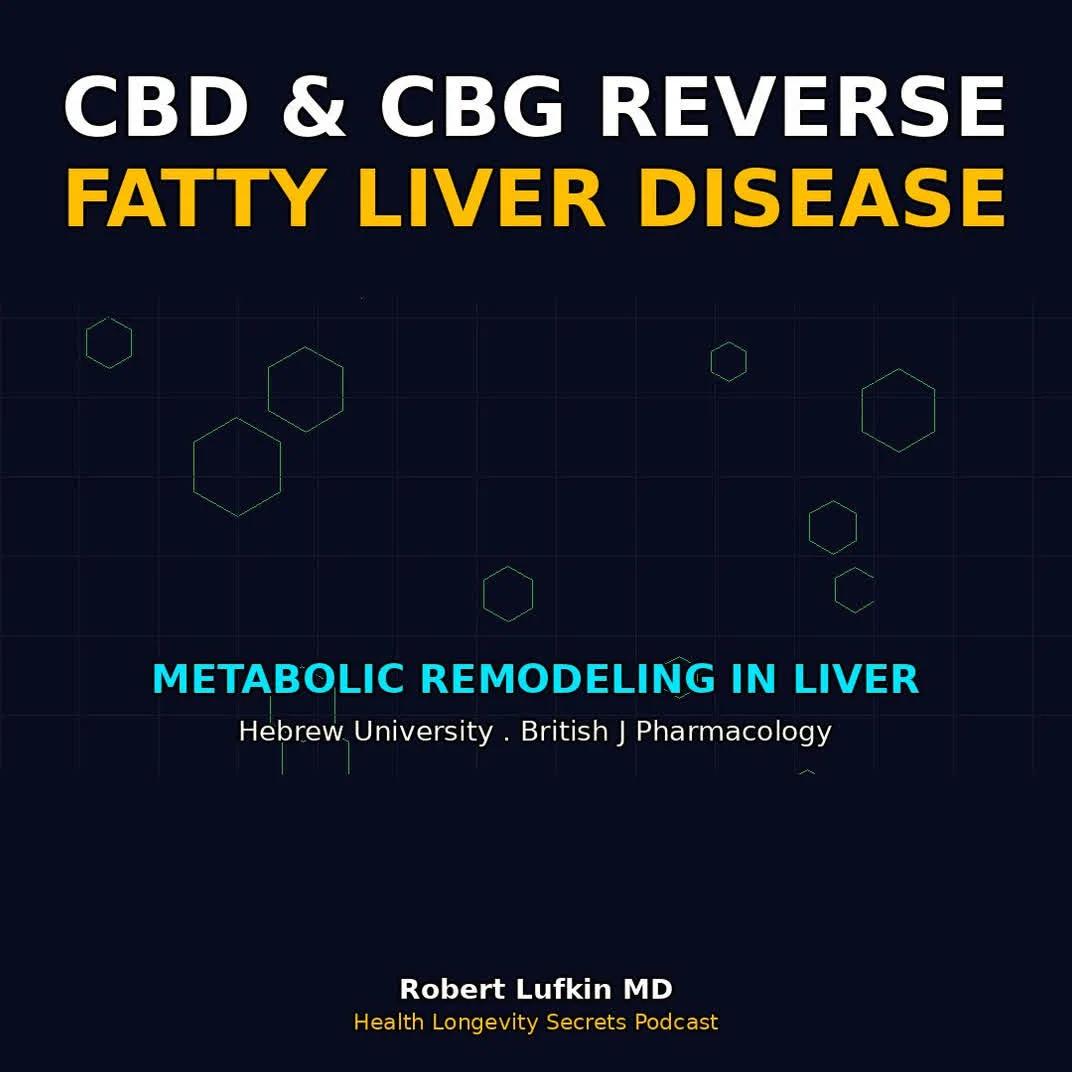 CBD and CBG Reverse Fatty Liver in Mice