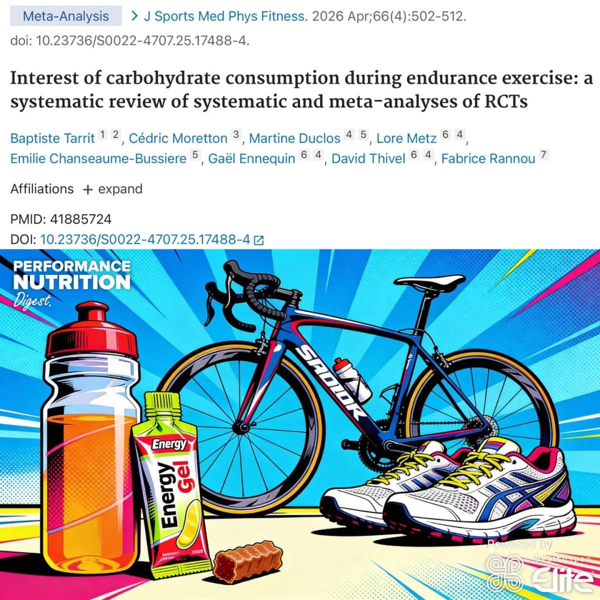 Carbs Boost Exercise Performance in Nearly Half of Studies