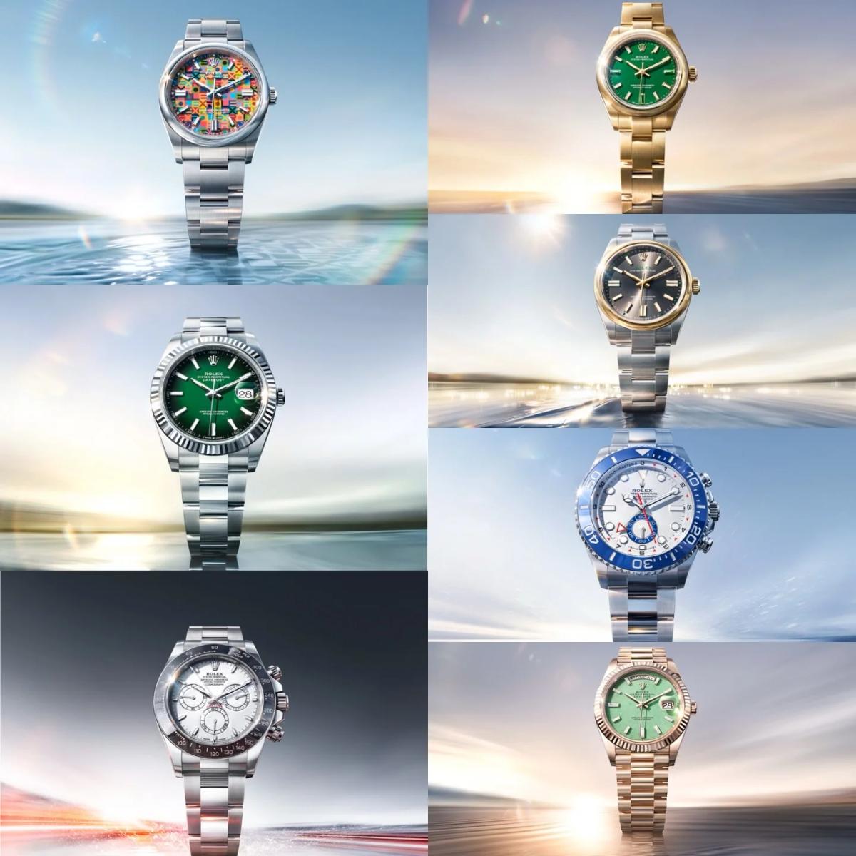 Voting for Rolex's Vibrant OP 36 and Albino Daytona