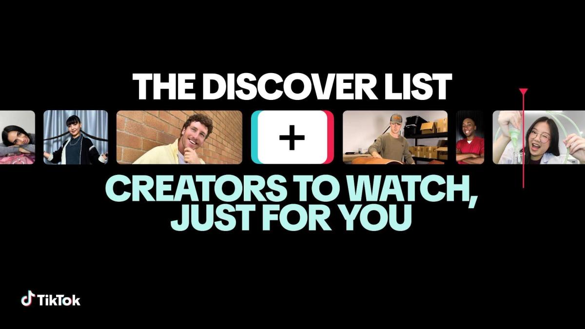 TikTok's 2026 Discover List Spotlights 50 Emerging Creators