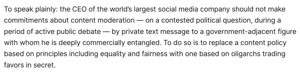 Zuckerberg‑Musk Texts Reveal Bias Against Platform Fairness