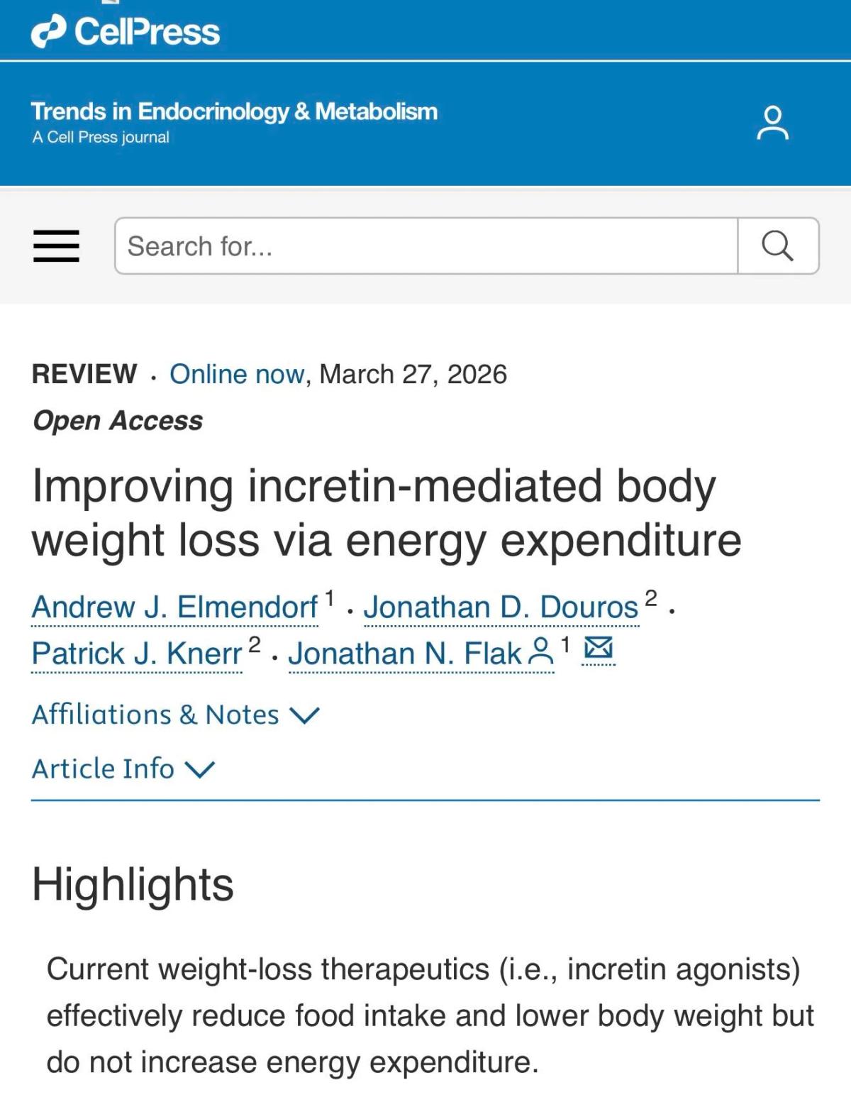 Weight‑loss Drugs Curb Intake; Future Targets Calorie Burn