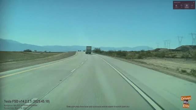 Tesla FSD Spots Road Debris Before Driver, Intervenes