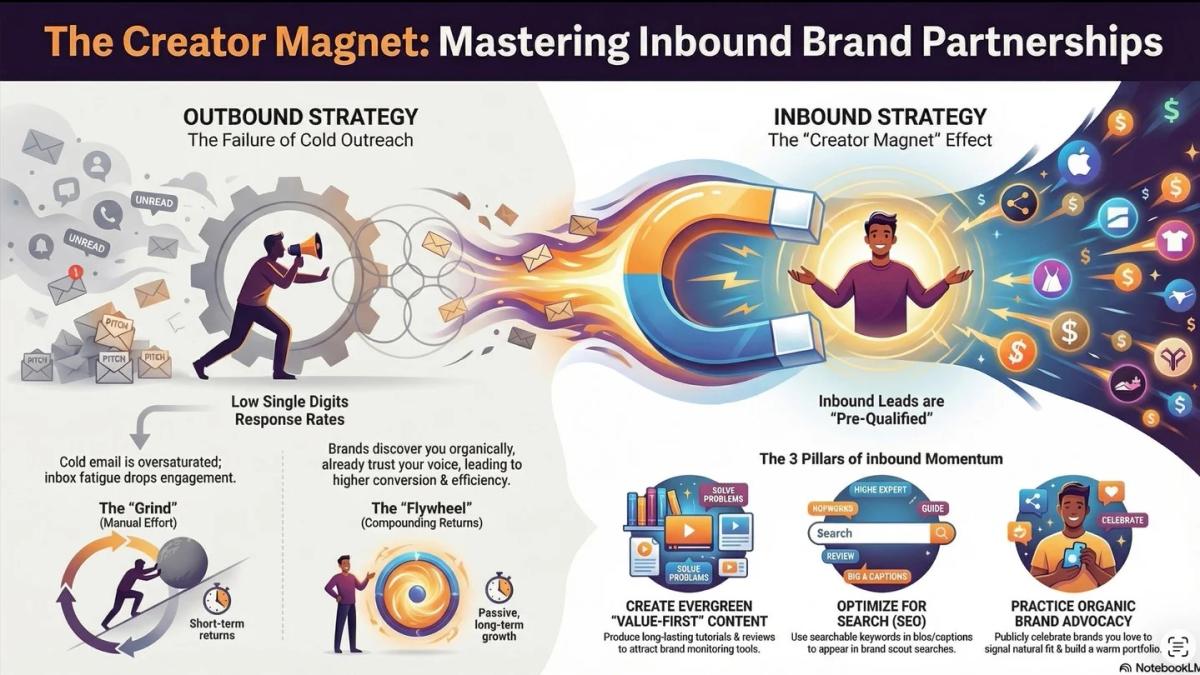 Inbound Content Attracts Brands, Cold Pitches Fail