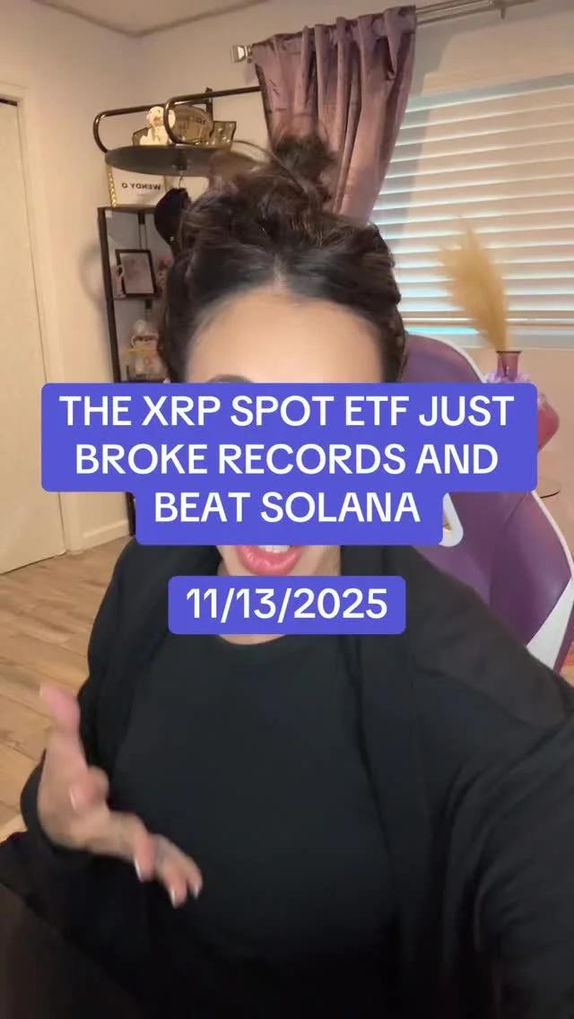 XRP Spot ETF Smashes Records, Outperforms Solana