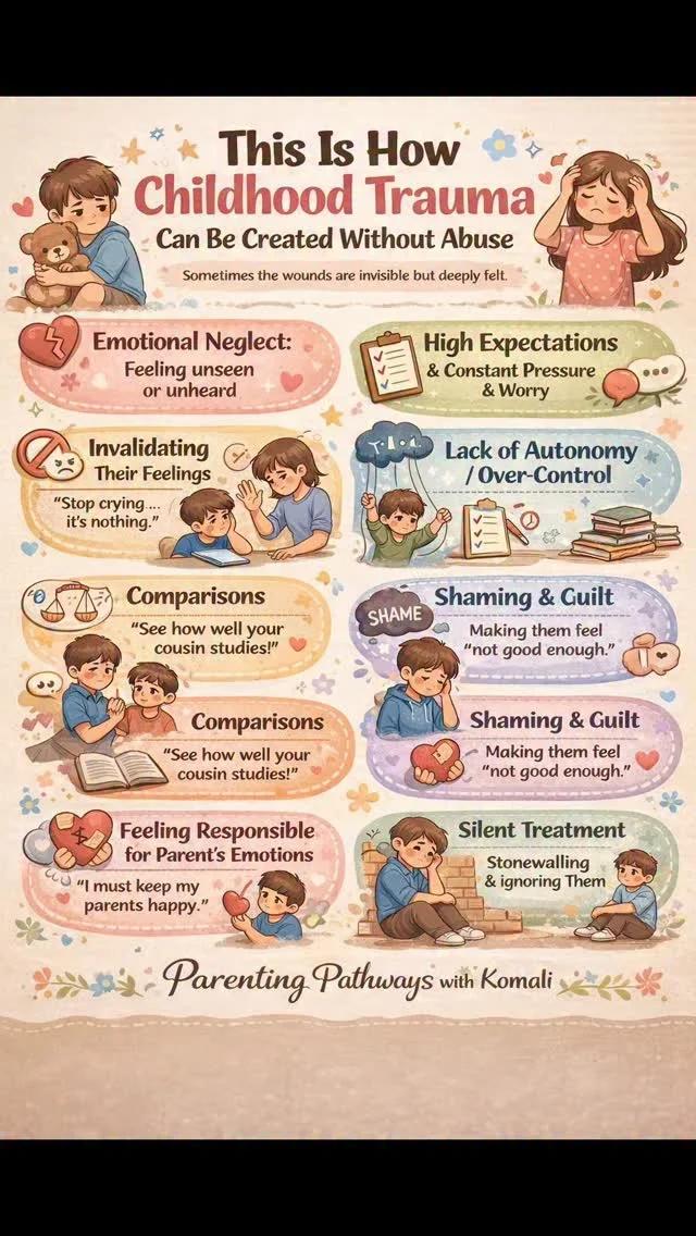 Invisible Parenting Patterns Can Cause Childhood Trauma