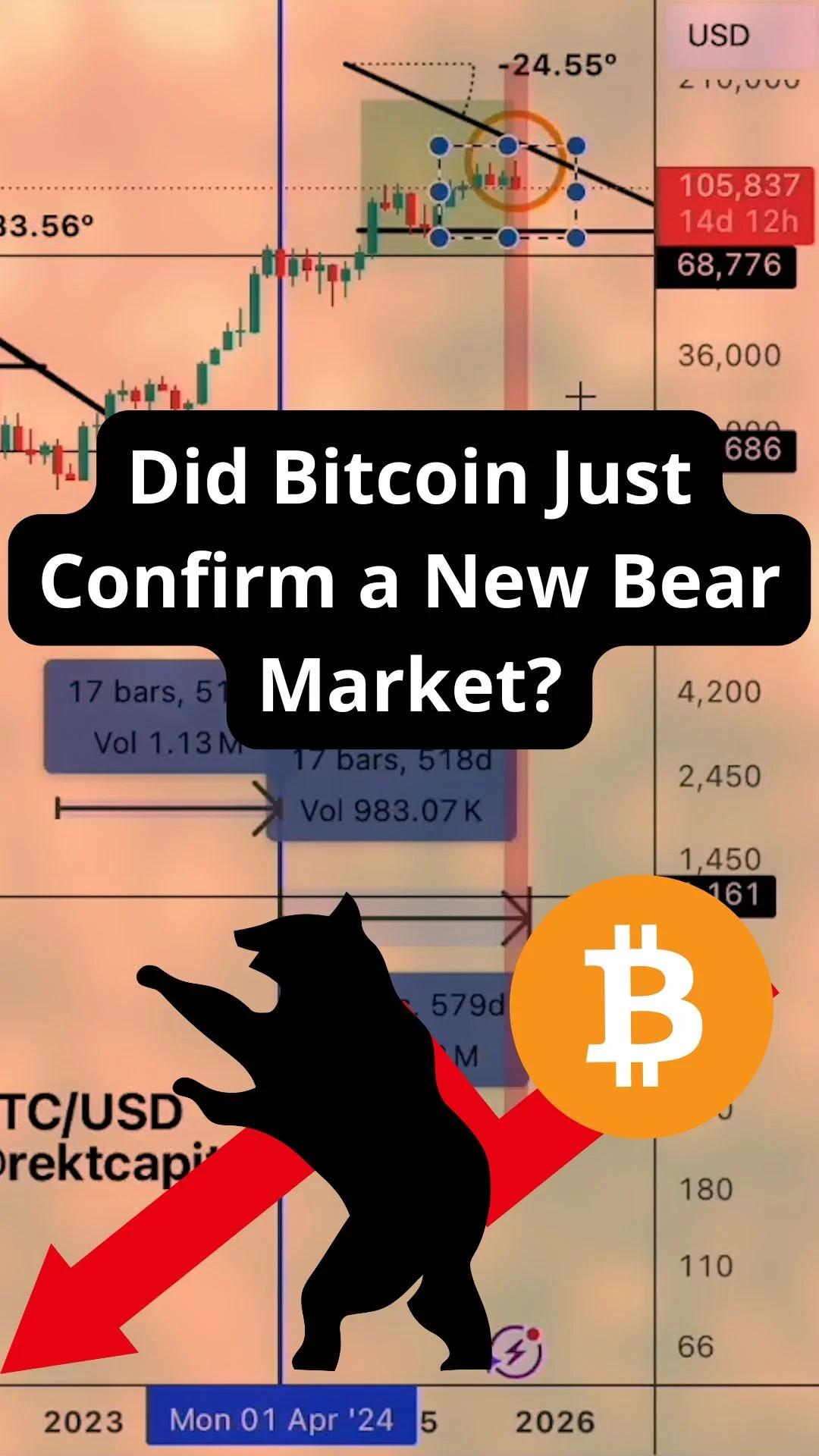 Bitcoin Bear Market Confirmed: Strategies for the Coming Months