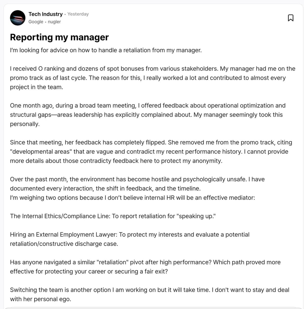 Praise Publicly, Criticize Privately: Protect Your Managerial Seat