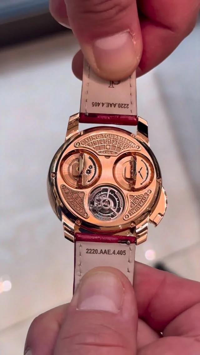 Jacob & Co.’s Rubied Casino Tourbillon Stuns Spectators