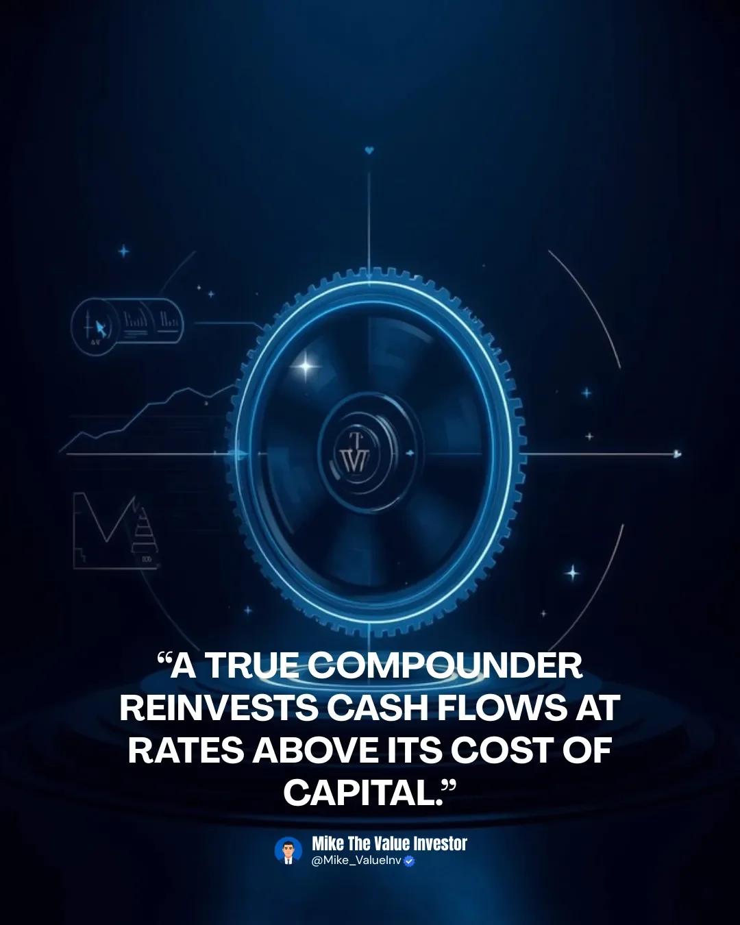 True Compounders Reinvest Cash at Returns Above Cost