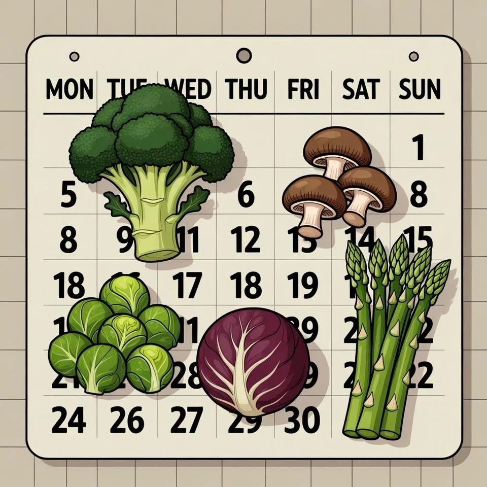 Longevity Hack: Rotate Veggies Using a Calendar