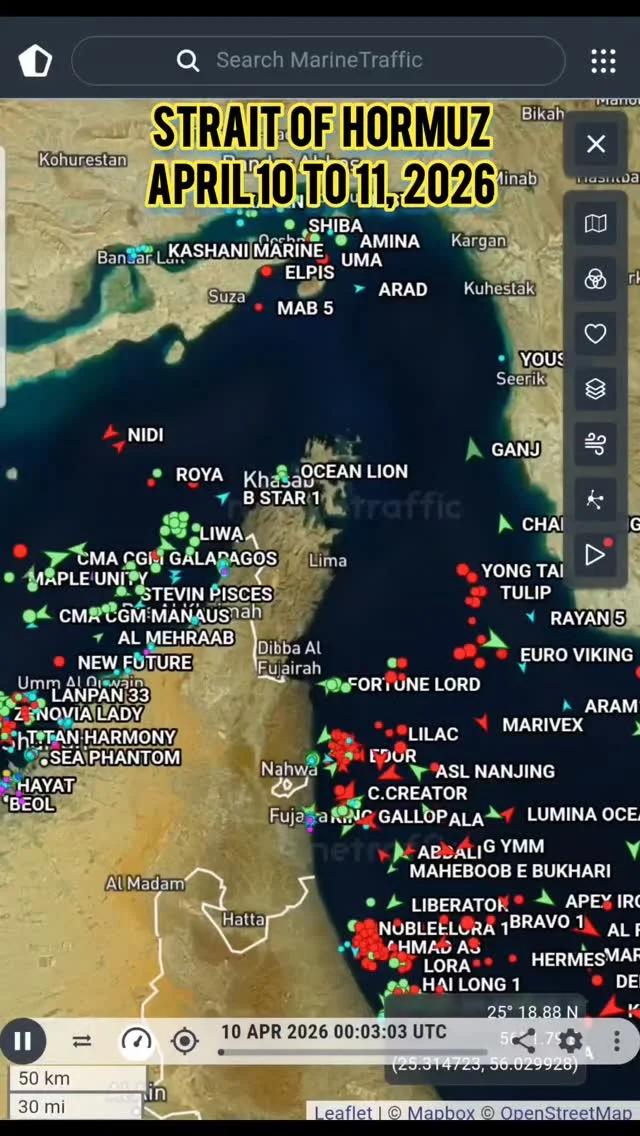 Strait of Hormuz Traffic Shifts Amid Iran Plan, US Destroyer
