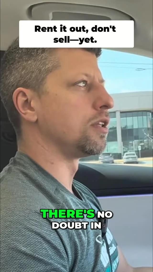 Rent Now, Sell Later When Market Improves